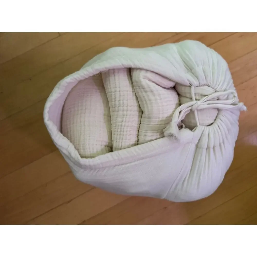 QUINCE Organic Cotton Gauze Duvet Cover Set KING/CAL KING in UNDYED